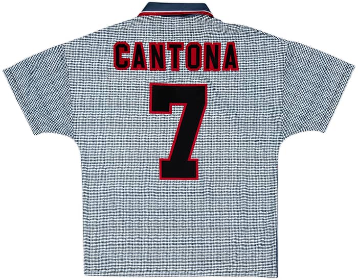 1995-96 Manchester United Away Shirt Cantona #7 - 9/10 - (M)