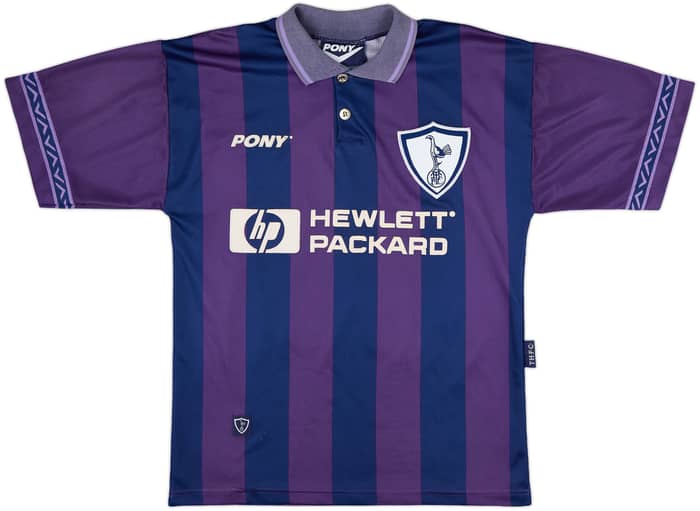 1995-97 Tottenham Away Shirt Sheringham #10 - 9/10 - (M)