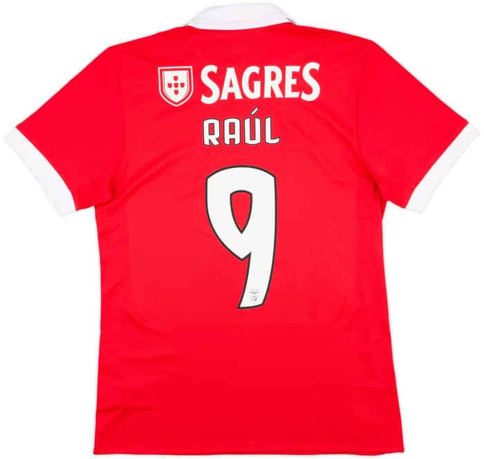 2017-18 Benfica Home Shirt Raul #9 (M)
