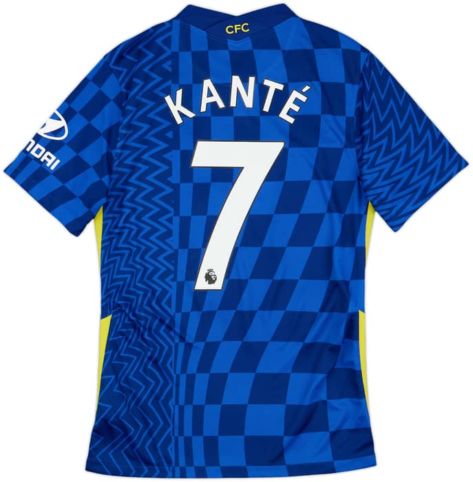 2021-22 Chelsea Home Shirt Kante #7 - 10/10 - (S)