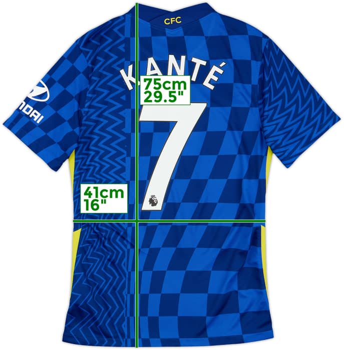 2021-22 Chelsea Home Shirt Kante #7 - 10/10 - (S)