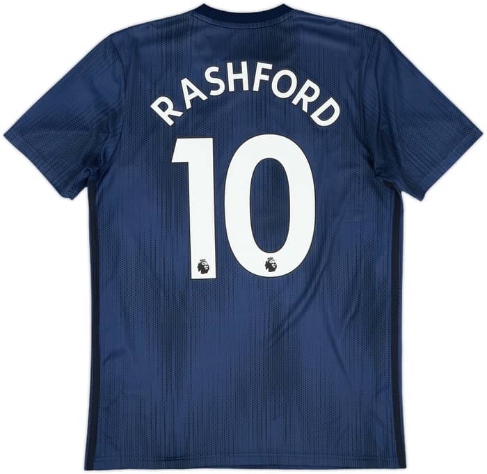 2018-19 Manchester United Third Shirt Rashford #10 - 9/10 - (M)