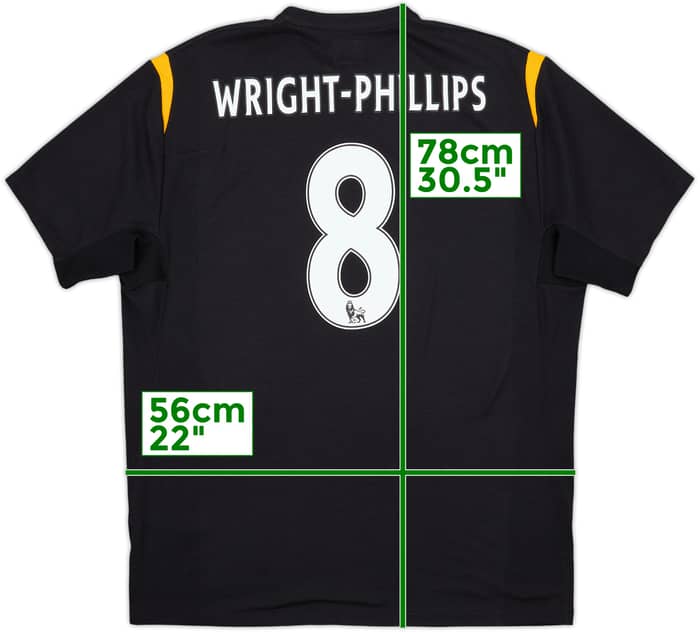 2009-10 Manchester City Away Shirt Wright-Phillips #8 - 9/10 - (L)