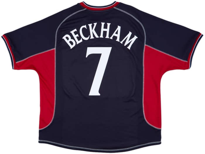 2000-01 Manchester United Third Shirt Beckham #7 - 7/10 - (XXL)