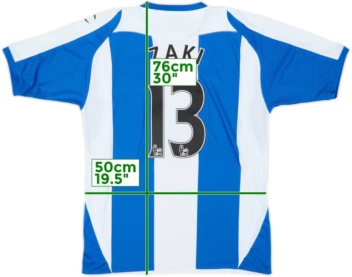 2008-09 Wigan Home Shirt Zaki #13 (L)