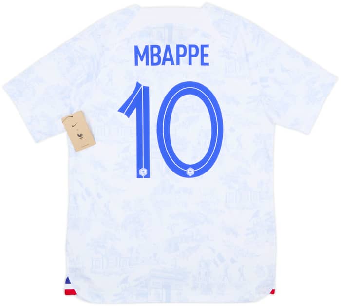 2020-21 France Away Shirt Mbappe #10 (L)