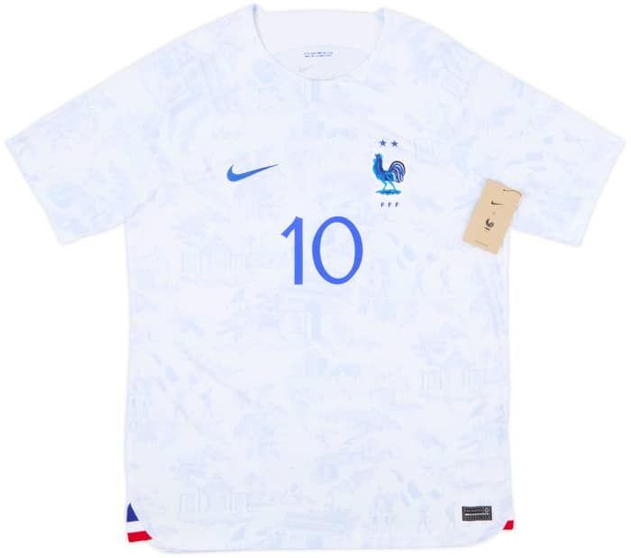 2020-21 France Away Shirt Mbappe #10 (L)