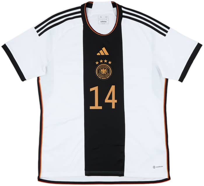 2022-23 Germany Home Shirt Musiala #14 - 10/10 - (XL)