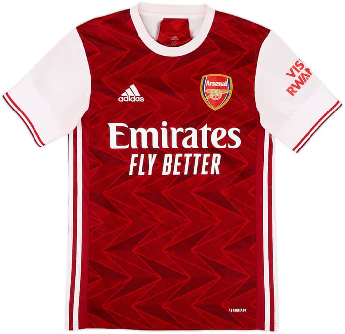 2020-21 Arsenal Home Shirt Saka #7 - 4/10 - (XS)