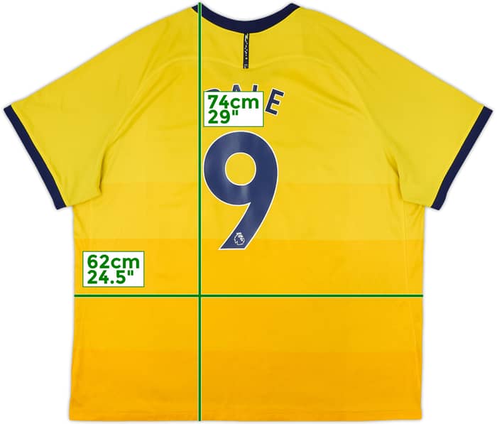 2020-21 Tottenham Third Shirt Bale #9 - 5/10 - (3XL)