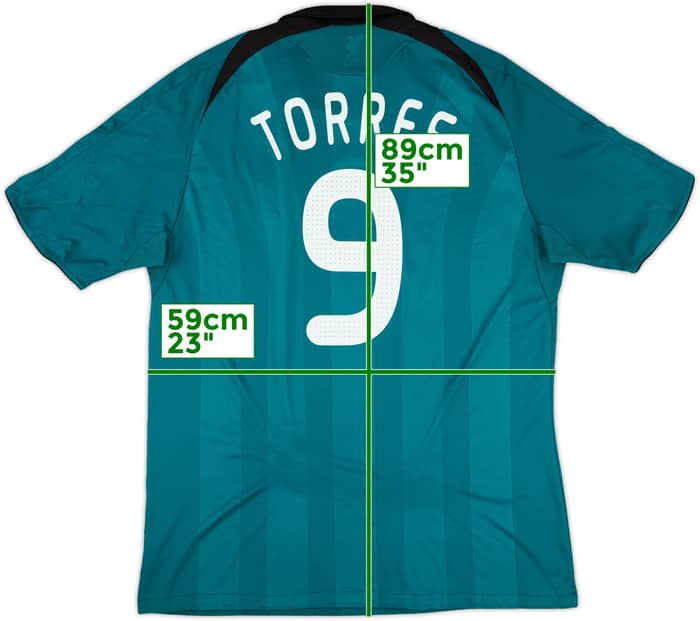 2008-09 Liverpool Third Shirt Torres #9 - 5/10 - (XXL)