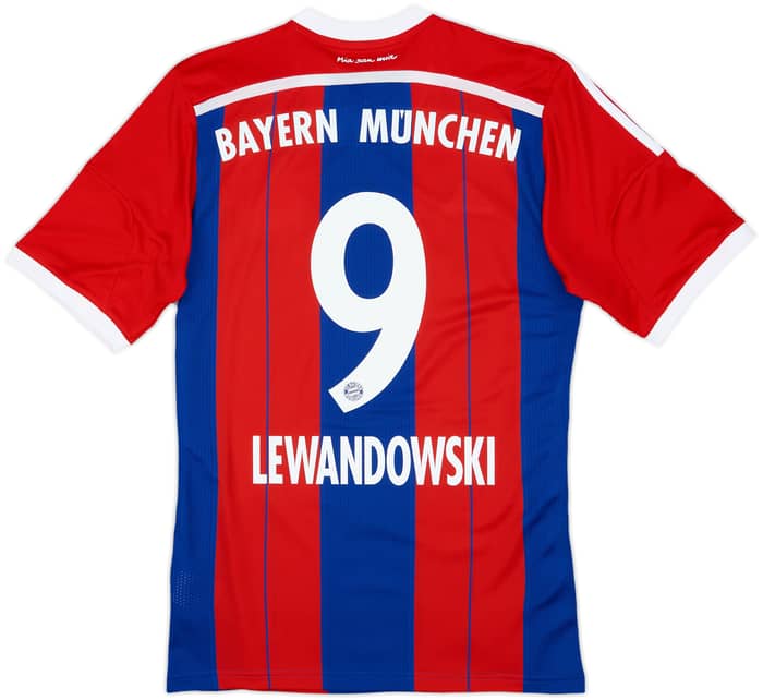 2014-15 Bayern Munich Home Shirt Lewandowski #9 (S)