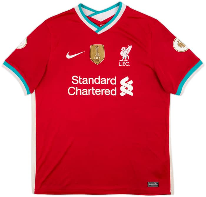 2020-21 Liverpool Home Shirt M.Salah #11 - 7/10 - (L)