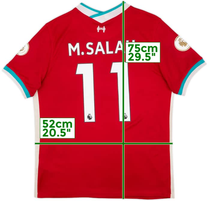 2020-21 Liverpool Home Shirt M.Salah #11 - 7/10 - (L)