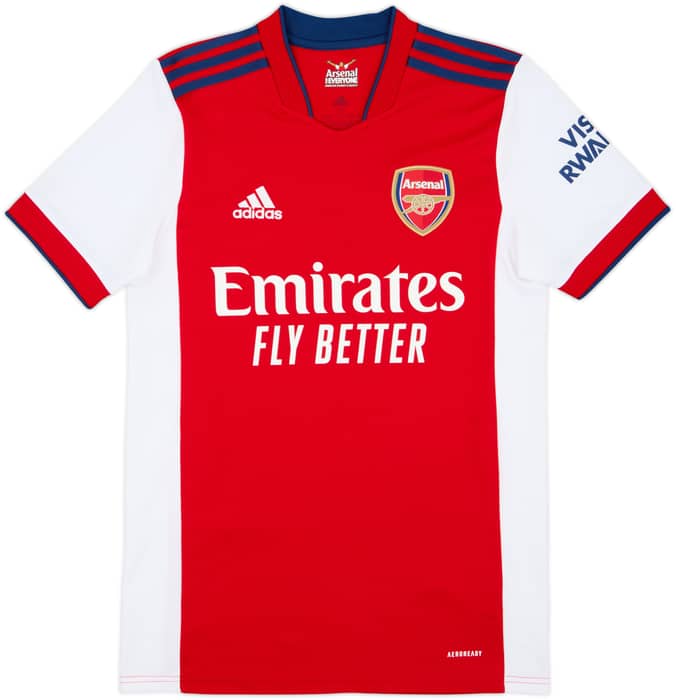 2021-22 Arsenal Home Shirt Odegaard #8 - 10/10 - (S)