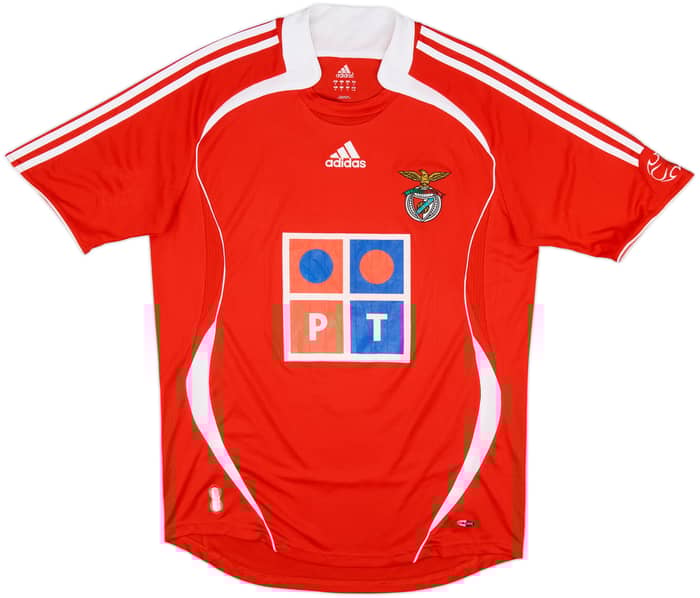 2006-07 Benfica Home Shirt Nuno Gomes #21 - 8/10 - (M)