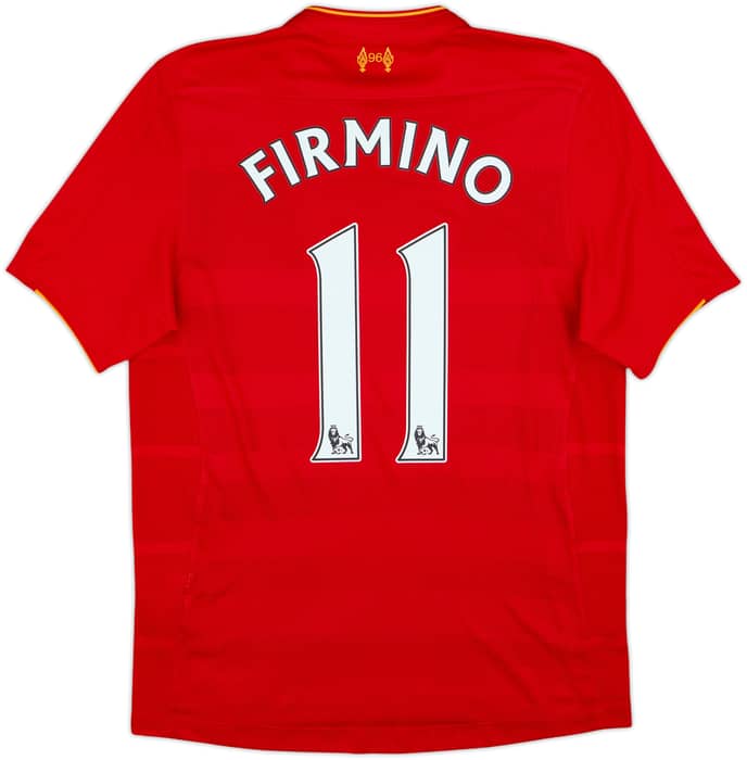 2016-17 Liverpool Home Shirt Firmino #11 - 7/10 - (S)