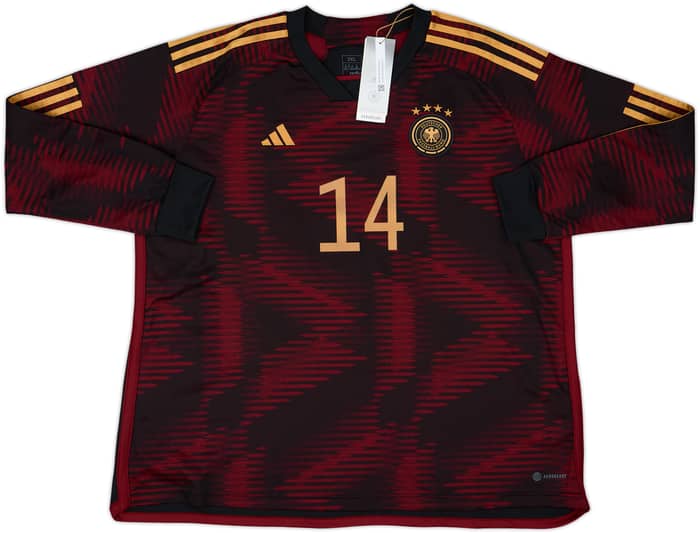 2022-23 Germany Away Shirt Musiala #14 (XXL)