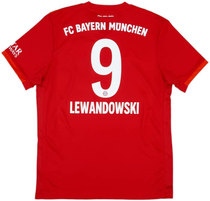 2019-20 Bayern Munich Home Shirt Lewandowski #9 (L)