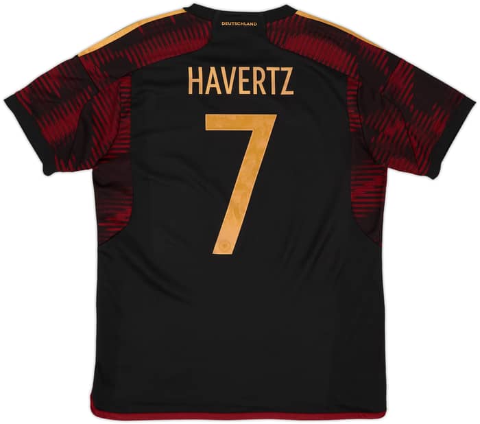 2022-23 Germany Away Shirt Havertz #7 - 10/10 - (L)