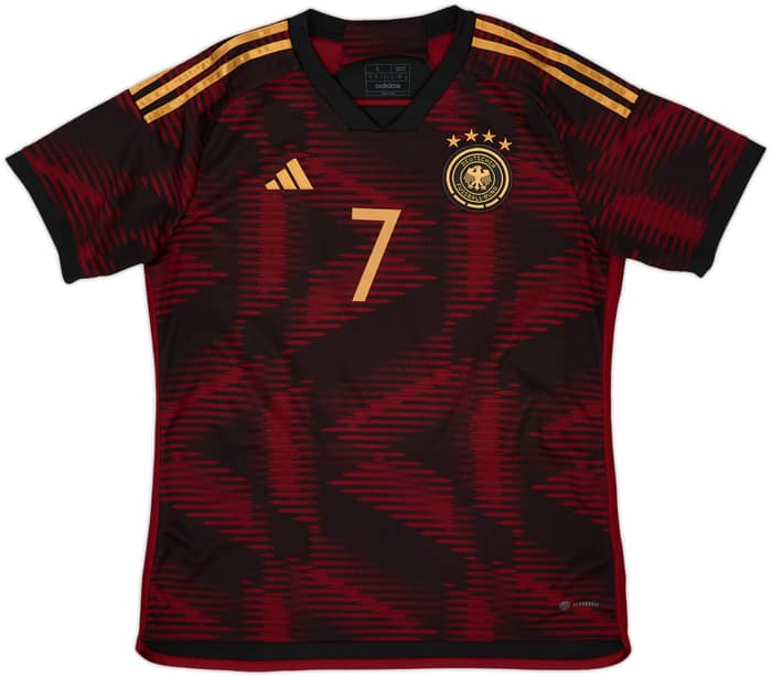 2022-23 Germany Away Shirt Havertz #7 - 10/10 - (L)
