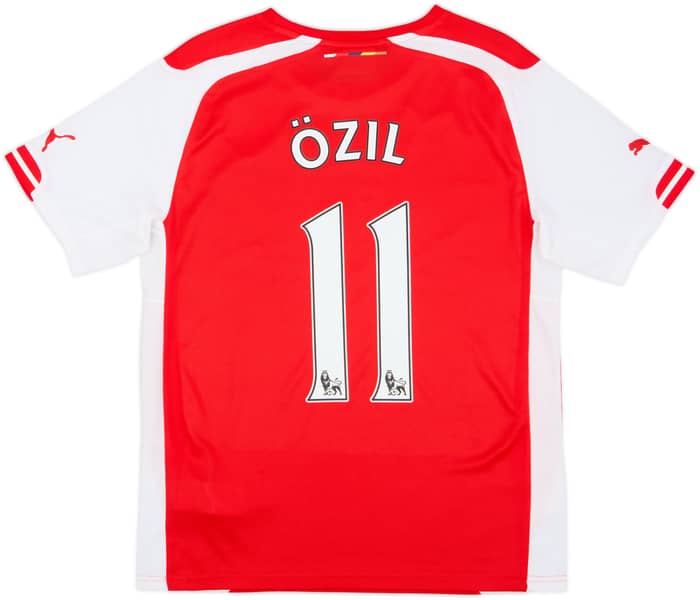 2014-15 Arsenal Home Shirt Ozil #11 - 9/10 - (S)