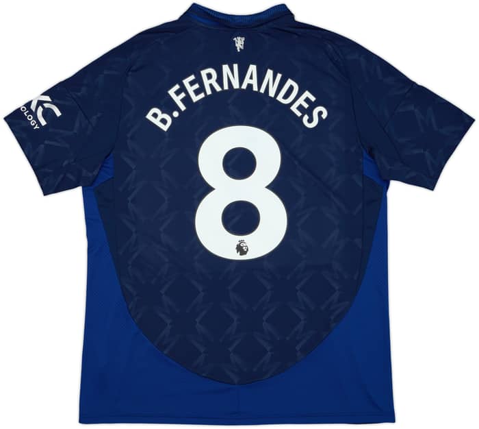 2024-25 Manchester United Away Shirt B.Fernandes #8 - 10/10 - (XL)