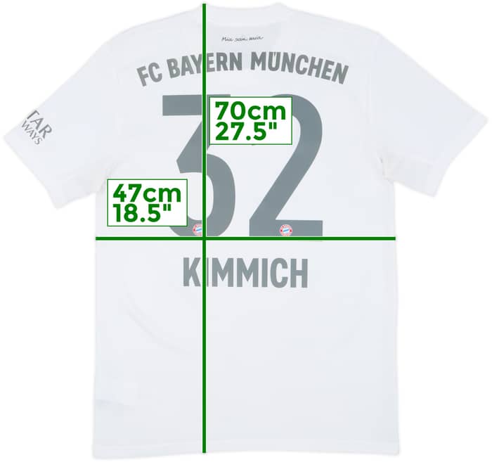 2019-20 Bayern Munich Away Shirt Kimmich #32 - 10/10 - (S)
