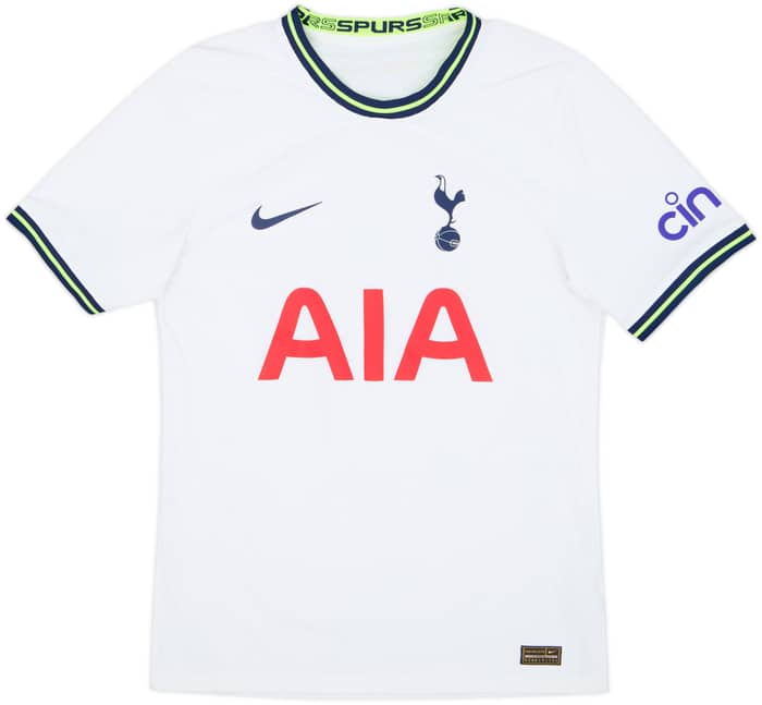 2022-23 Tottenham Authentic Home Shirt Son #7 - 8/10 - (S)