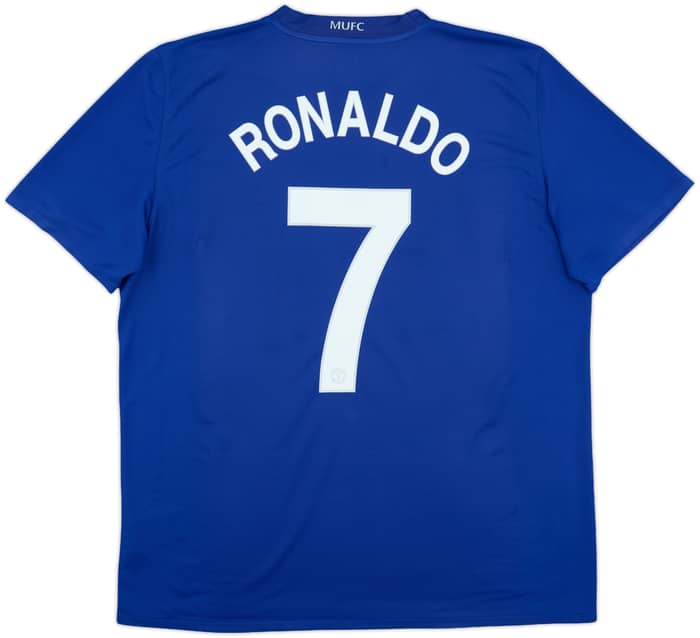 2008-09 Manchester United Third Shirt Ronaldo #7 - 5/10 - (XL)