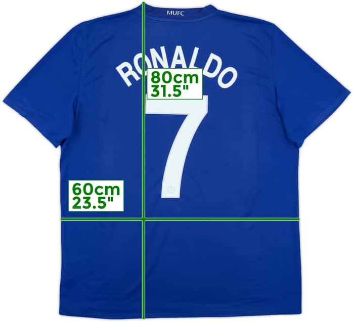 2008-09 Manchester United Third Shirt Ronaldo #7 - 5/10 - (XL)