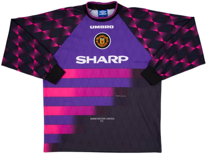 1996-97 Manchester United GK Shirt Schmeichel #1 - 8/10 - (XXL)