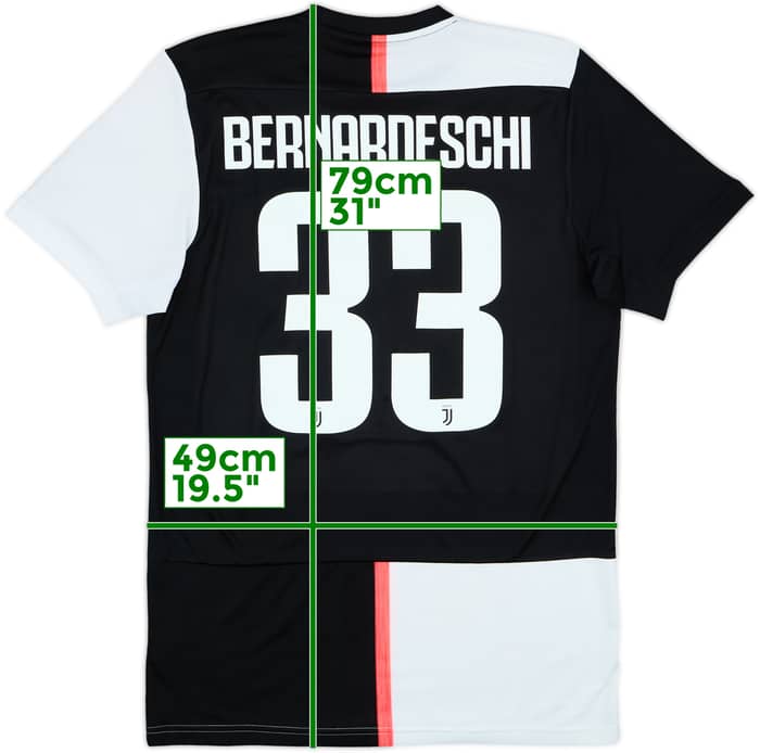 2019-20 Juventus Home Shirt Bernardeschi#33 - 8/10 - (M)
