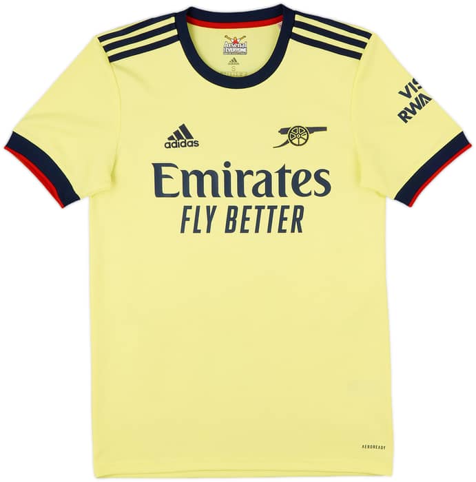 2021-22 Arsenal Away Shirt Saka #7 - 8/10 - (S)