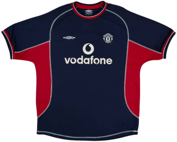 2000-01 Manchester United Third Shirt Beckham #7 - 9/10 - (XL)