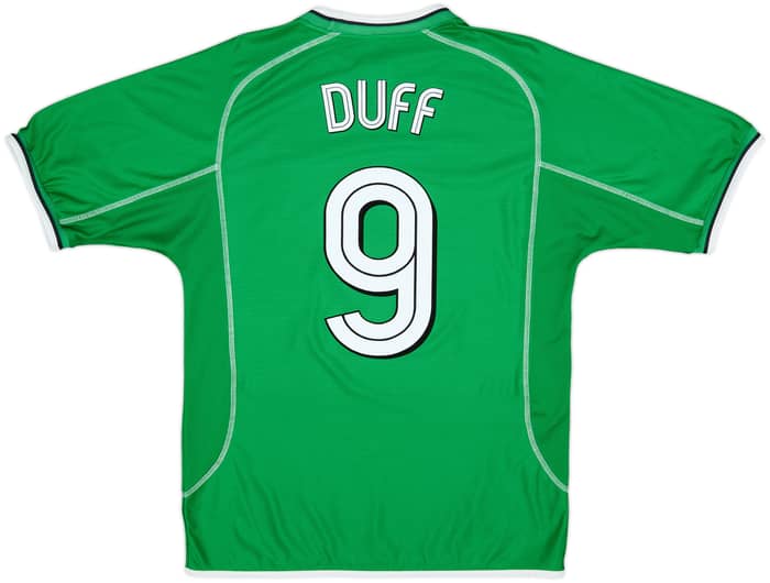 2002-03 Ireland World Cup Home Shirt Duff #9 - 9/10 - (M)