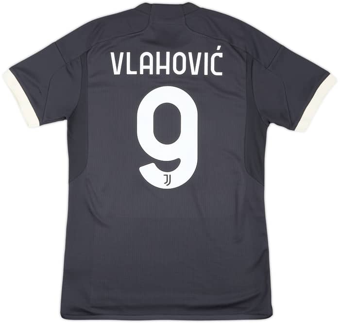 2023-24 Juventus Third Shirt Vlahovic #9 - 8/10 - (M)