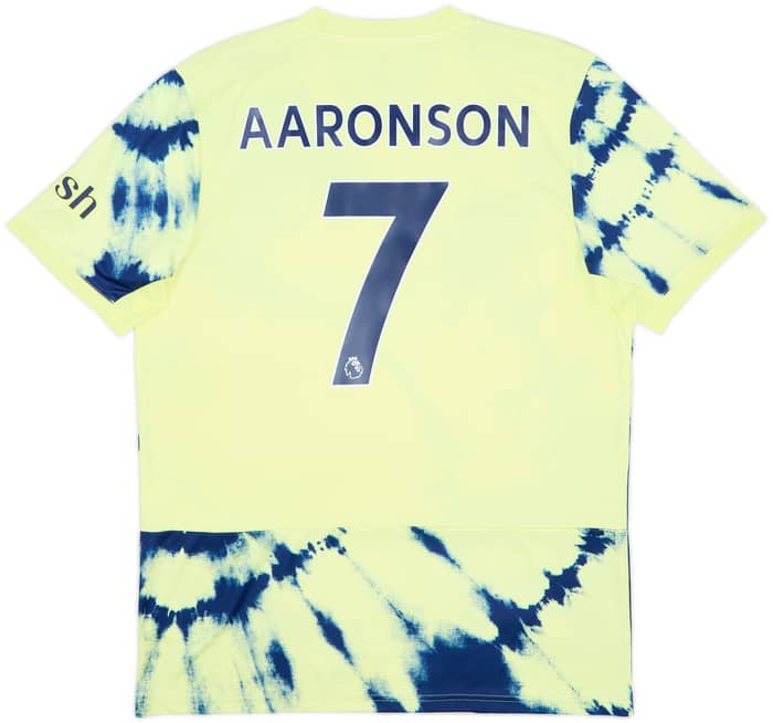 2022-23 Leeds Away Shirt Aaronson #7 (L)