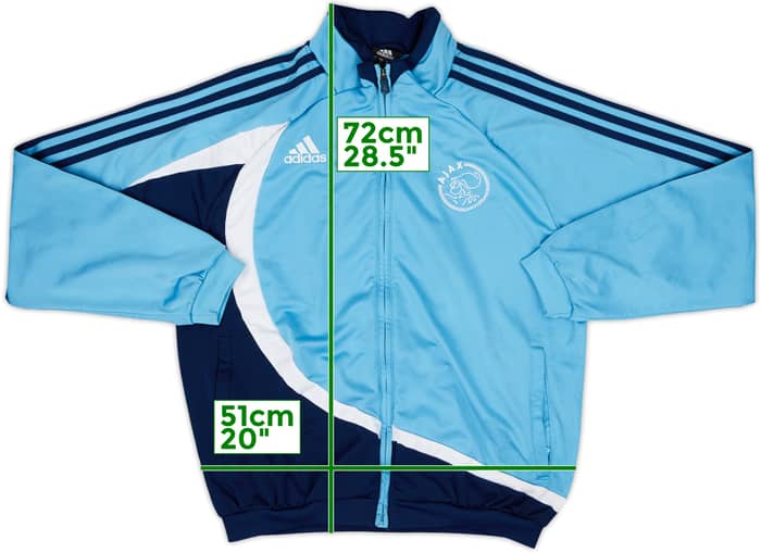 2007-08 Ajax adidas Track Jacket - 8/10 - (M/L)