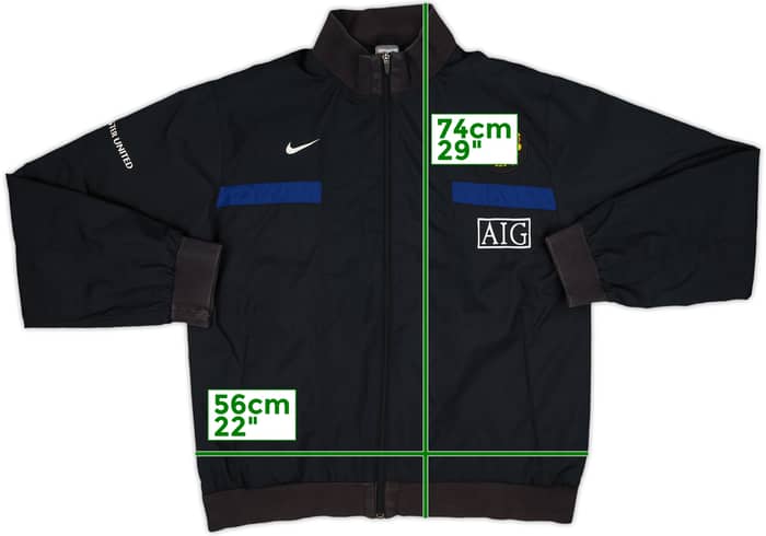 2009-10 Manchester United Nike Track Jacket - 9/10 - (L)