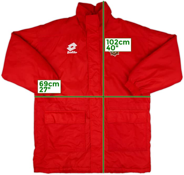 2001-03 Maritimo Lotto Padded Bench Coat - 10/10 - (XL)