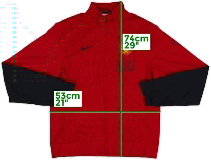 2009-10 Manchester United Nike Track Jacket - 8/10 - (M)