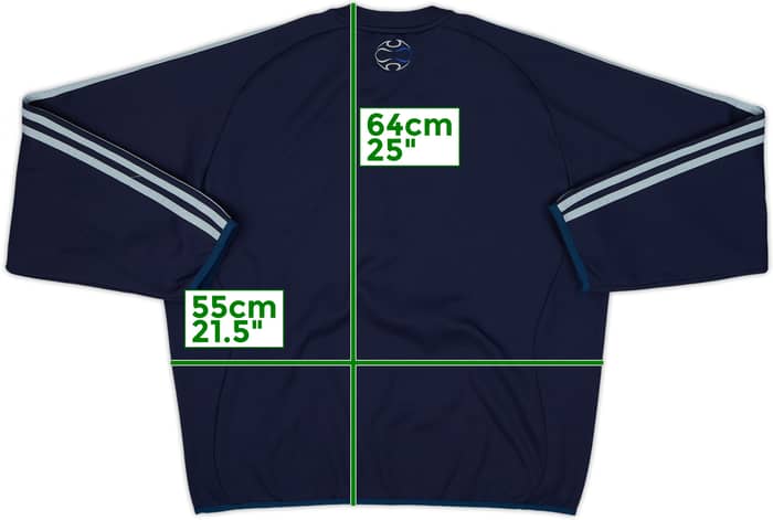 2006-07 Chelsea adidas Sweat Top - 9/10 - (M)