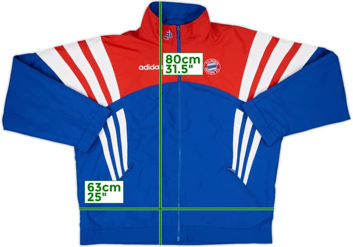 1995-96 Bayern Munich adidas Track Jacket - 9/10 - (L/XL)