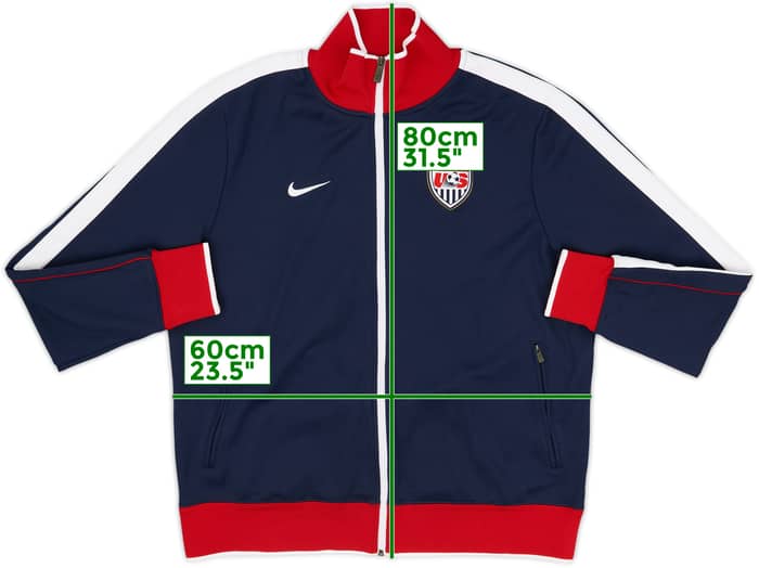 2010-11 USA Nike Track Jacket - 8/10 - (XL)