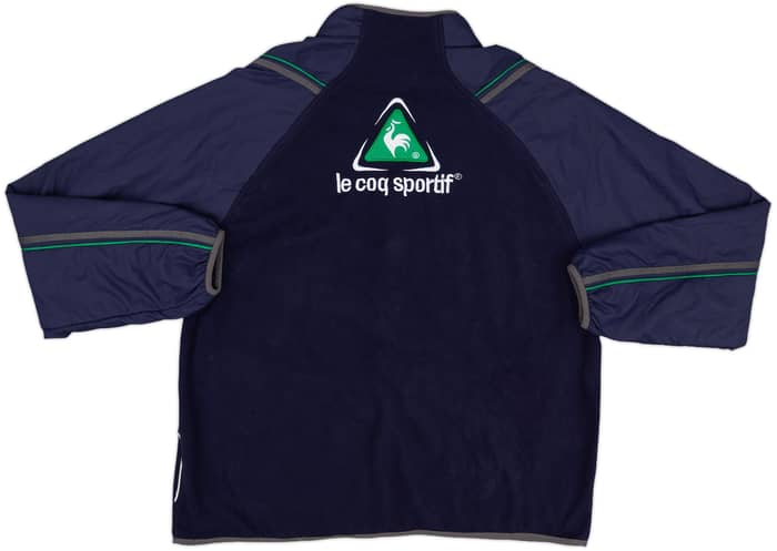 2008-09 Hibernian Le Coq Sportif 1/4 Zip Drill Top - 8/10 - (L)