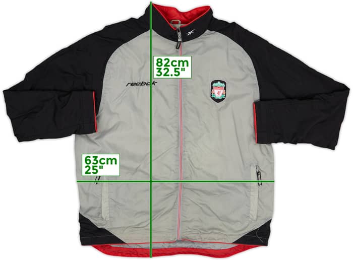 2003-04 Liverpool Reebok Track Jacket - 6/10 - (L)