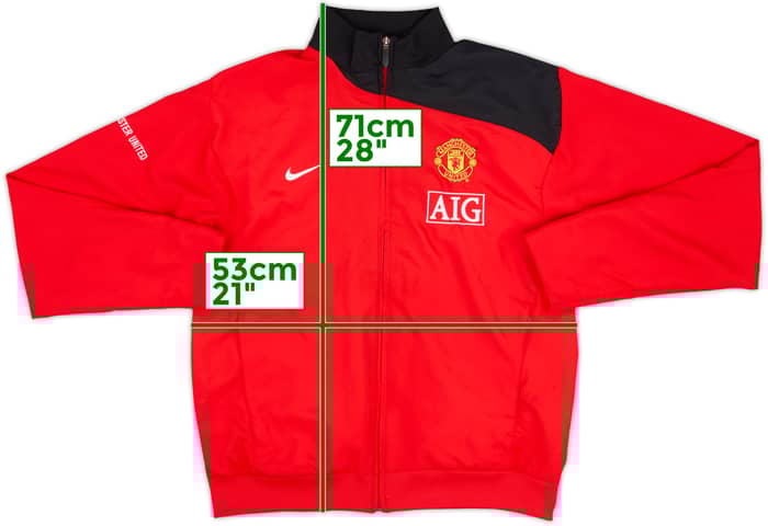 2008-09 Manchester United Nike Track Jacket - 10/10 - (M)