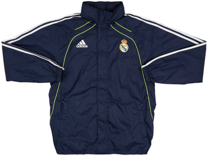 2010-11 Real Madrid adidas Hooded Rain Jacket - 8/10 - (L)