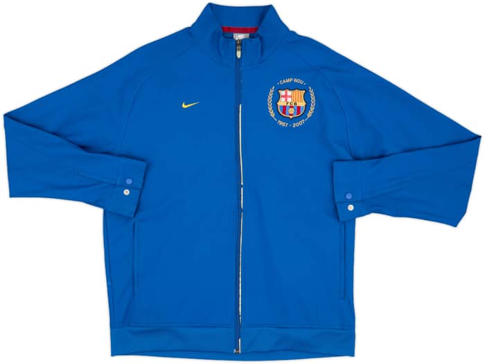 2007-08 Barcelona Nike Track Jacket - 7/10 - (L)